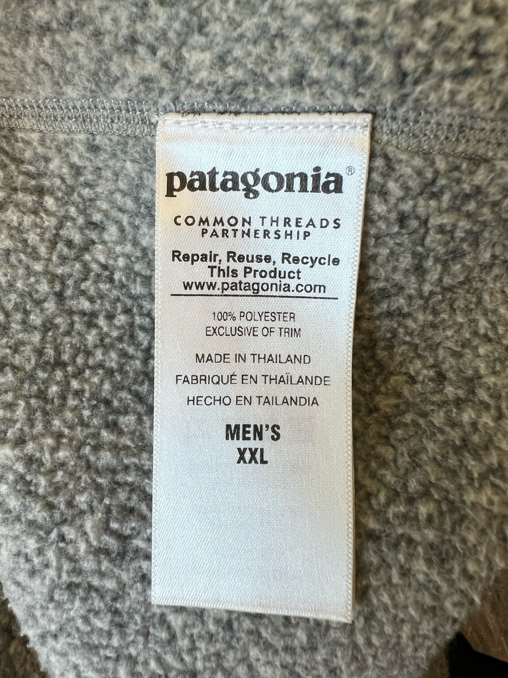 Patagonia Better Sweater Quarter-Zip Pullover - Stonewash - Picture 8 of 10